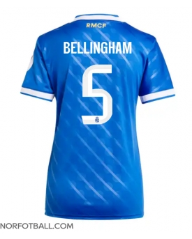 Billige Fotballdrakt Real Madrid Jude Bellingham #5 Replika Tredjedrakt Dame 2025-26 Kortermet
